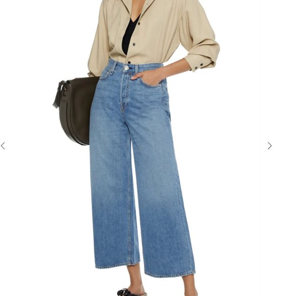 rag & bone Denim - Maya High-Rise Wide-Leg Jeans